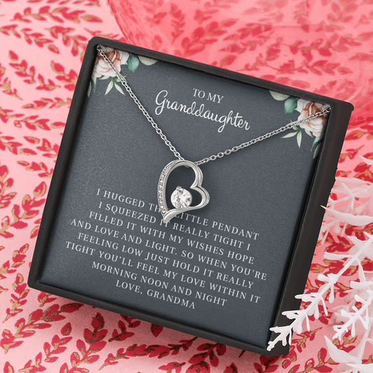 To My Granddaughter | Forever Love Necklace