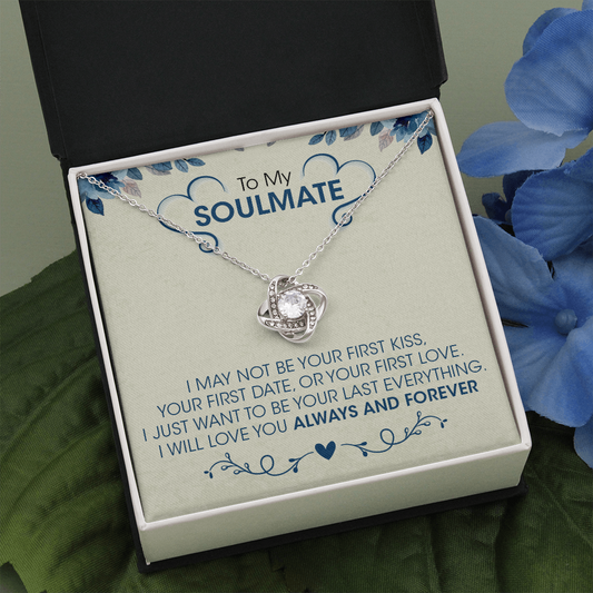 To My Soulmate | Love Knot Necklace