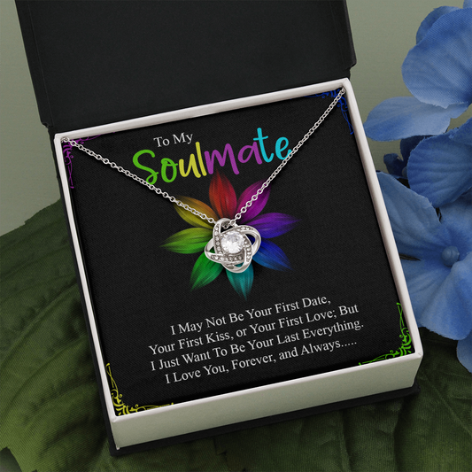 To My Soulmate | Love Knot Necklace