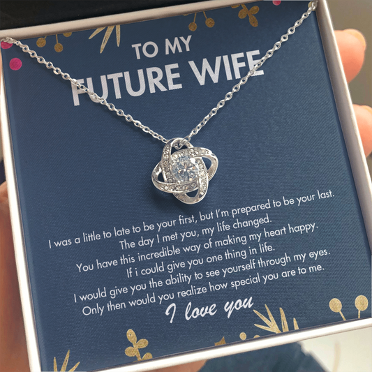 To My Future Wife | Love Knot Necklace