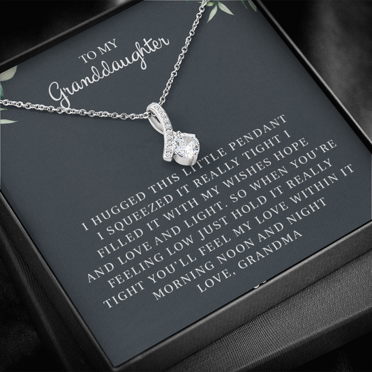 To My Granddaughter | Alluring Beauty Necklace