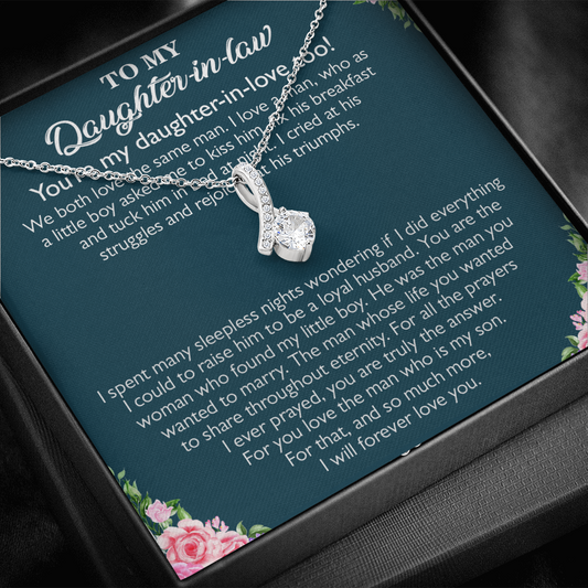 To My Daughter in Law | Alluring Beauty Necklace